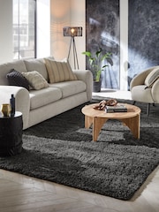 Charcoal Grey Premium Cosy Shaggy Rug - Image 1 of 4