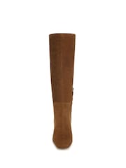 Sam Edelman Brown Perla Regular Fit Knee High Boots - Image 4 of 7