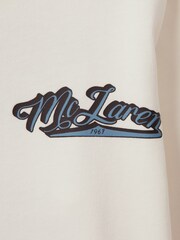 Reiss x McLaren F1 Team White 9-13 yrs McLaren F1 Crew Neck Tour T-Shirt - Image 10 of 11