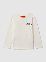 Reiss x McLaren F1 Team White 9-13 yrs McLaren F1 Crew Neck Tour T-Shirt - Image 2 of 11