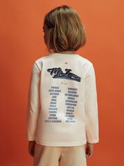 Reiss x McLaren F1 Team White 9-13 yrs McLaren F1 Crew Neck Tour T-Shirt - Image 7 of 11