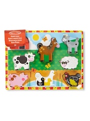 Melissa & Doug Farm Chunky Puzzle - Image 1 of 4