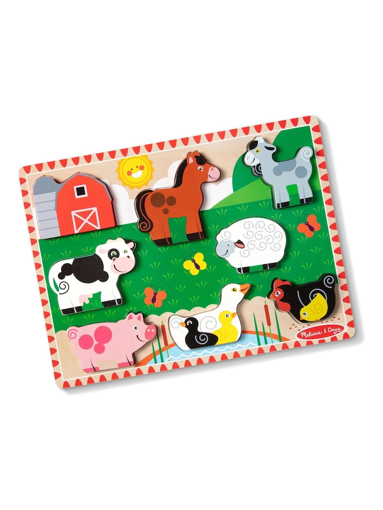 Melissa & Doug Farm Chunky Puzzle - Image 2 of 4