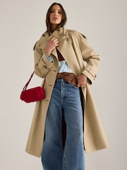 معطف مطر ماكسي Lottie من Anthropologie - صورة 4 من 5
