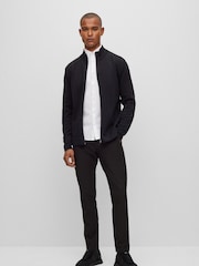 BOSS White Biado Button Down Collar Long Sleeve Shirt - Image 3 of 6