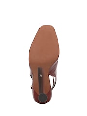 Sam Edelman Brown Esme Regular Fit Ankle Strap Peep Toe Shoes - Image 7 of 8