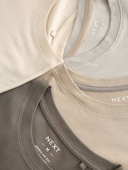Neutral 100% Cotton T-Shirts 4 Pack - Image 12 of 13