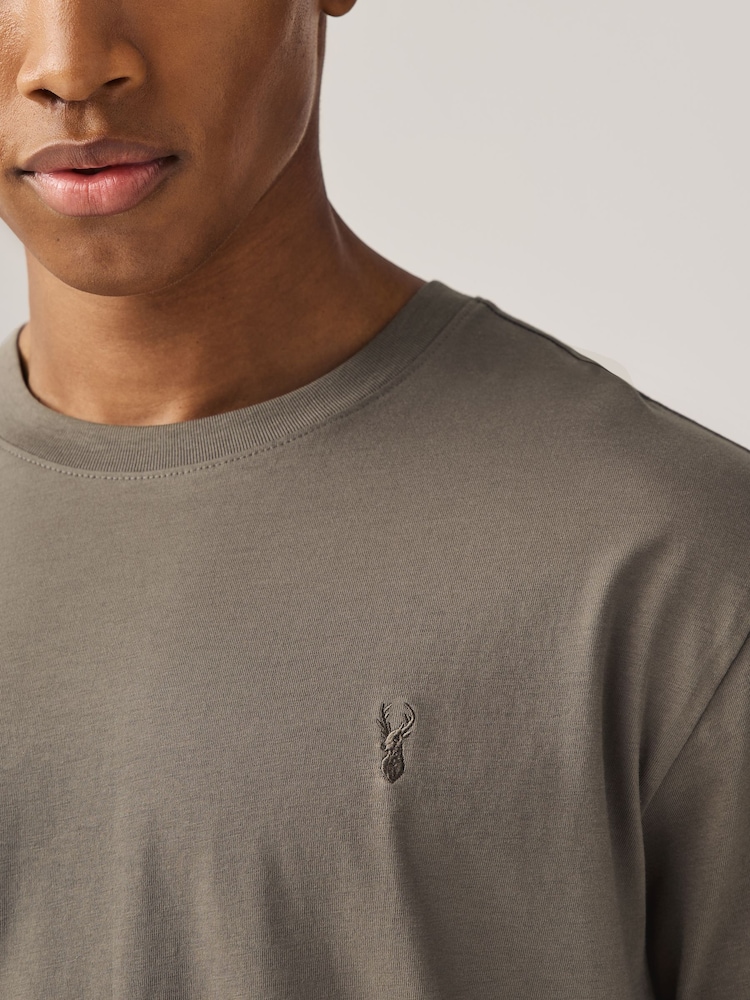Neutral 100% Cotton T-Shirts 4 Pack - Image 13 of 13