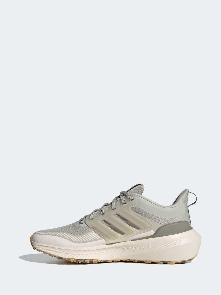 adidas Grey/White Ultrabounce TR Bounce Running Trainers - Image 2 of 8