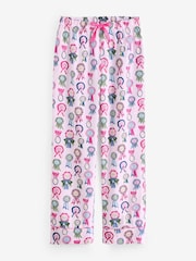 Cath Kidston Lilac Purple Rosette Print 100% Cotton Poplin Button Through Pyjamas - Image 21 of 21