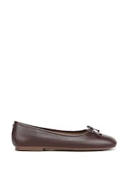 Sam Edelman Brown Alie Regular Fit Ballet Flats - Image 1 of 7