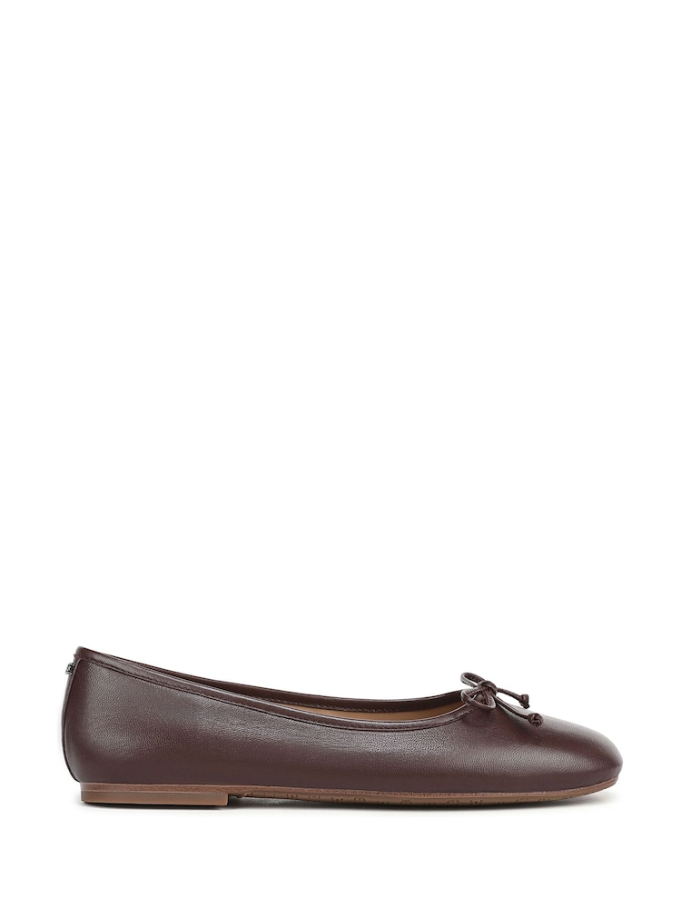 Sam Edelman Brown Alie Regular Fit Ballet Flats - Image 1 of 7 Sam Edelman Brown Alie Regular Fit Ballet Flats - Image 1 of 7