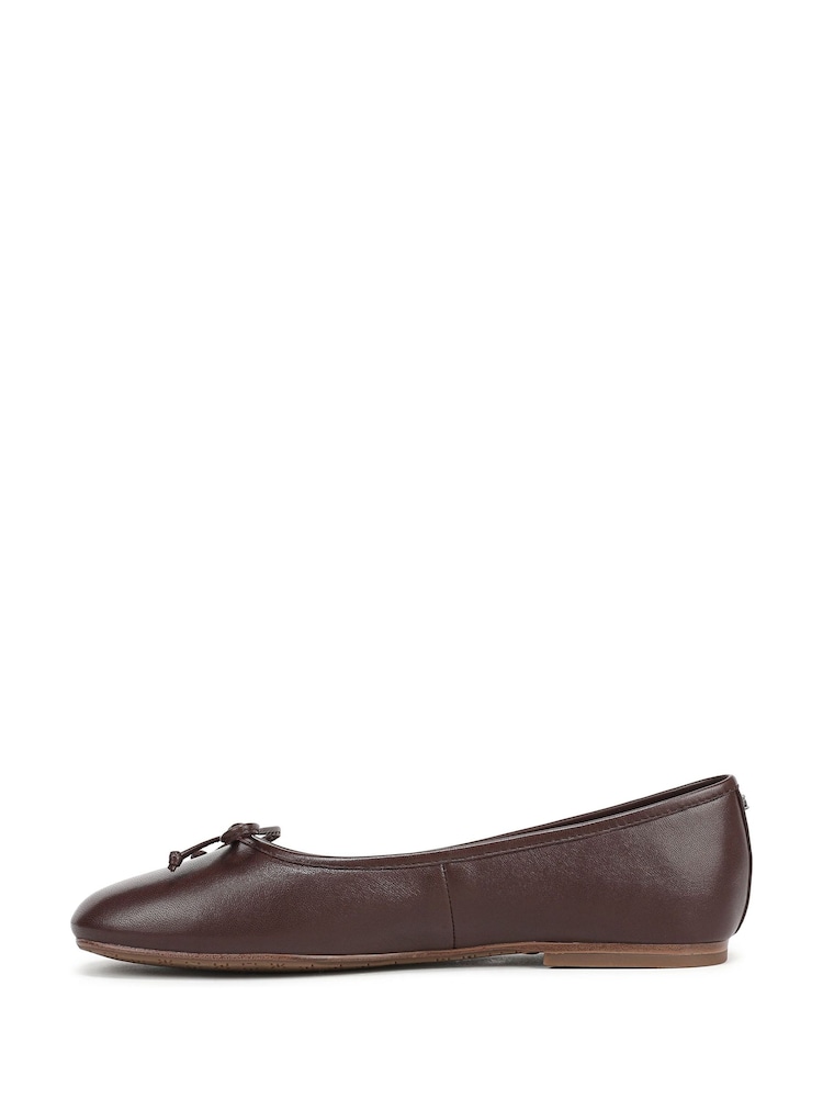 Sam Edelman Brown Alie Regular Fit Ballet Flats - Image 2 of 7 Sam Edelman Brown Alie Regular Fit Ballet Flats - Image 2 of 7
