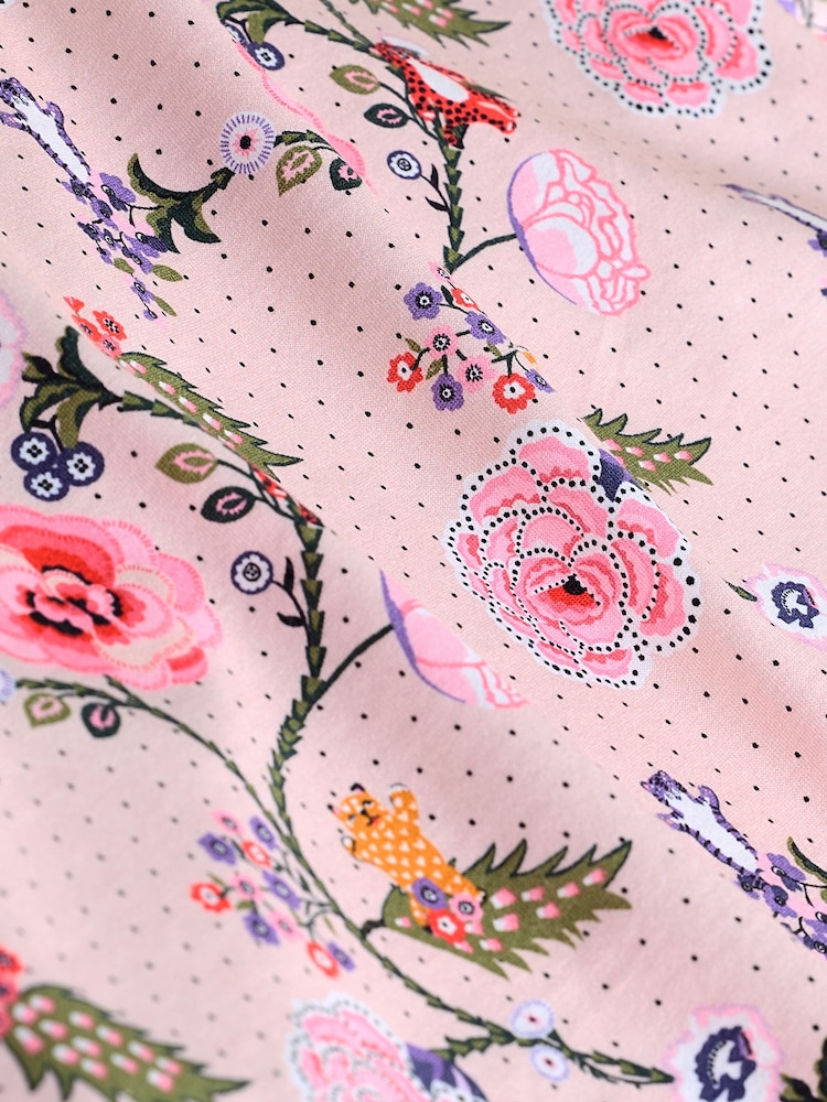 Cath Kidston Pale Pink Floral 100% Cotton Henley Pyjamas - Image 13 of 13 Cath Kidston Pale Pink Floral 100% Cotton Henley Pyjamas - Image 13 of 13