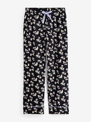 Cath Kidston Black Monsters 100% Cotton Poplin Button Through Pyjamas - Image 7 of 7