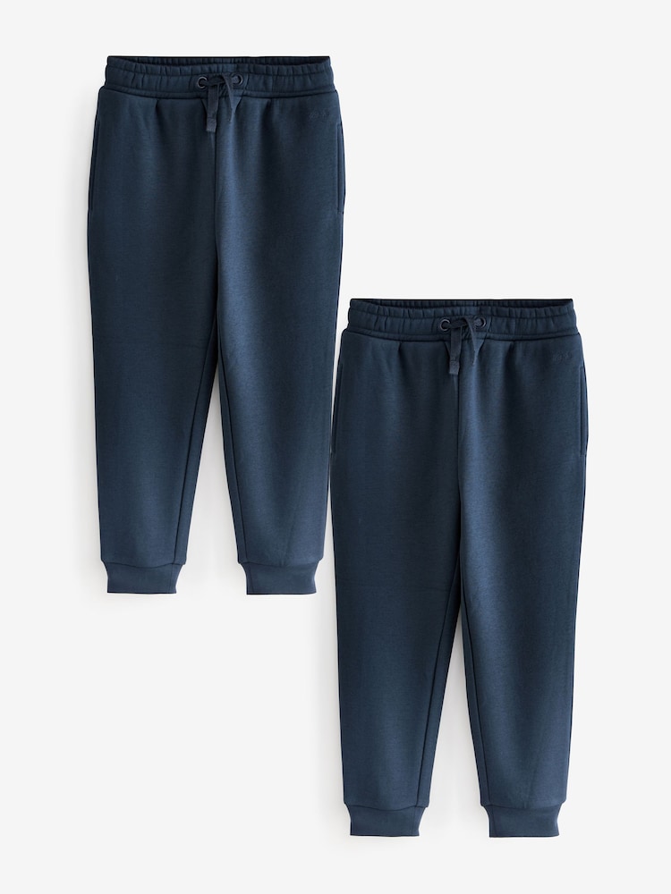 Clarks Navy Sweat Joggers 2 Pack - Image 1 of 5