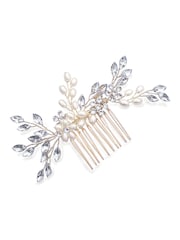 Ivory & Co Gold Pearl Shimmer Crystal Comb - Image 1 of 5