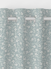 Laura Ashley Duck Egg Campion Made to Measure 100% Cotton Curtains - Image 7 of 9