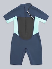 Animal Blue Waves Kids Shorty Wetsuit - Image 6 of 8
