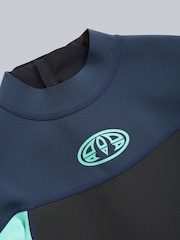 Animal Blue Waves Kids Shorty Wetsuit - Image 7 of 8