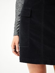 Black Velvet Mini Skirt - Image 4 of 6