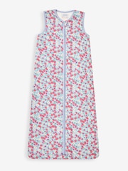 JoJo Maman Bébé Blue Strawberry 2.5 Tog Toddler Sleeping Bag - Image 1 of 3