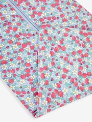 JoJo Maman Bébé Blue Strawberry 2.5 Tog Toddler Sleeping Bag - Image 3 of 3