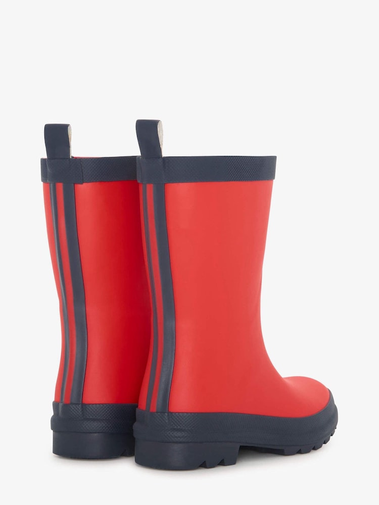 Hatley Shiny Wellies & Matching Socks - Image 2 of 3