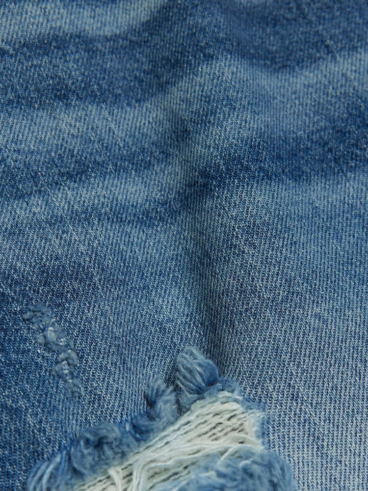 River Island Blue High Rise Bum Sculpt Mom Jeans - Image 3 of 5