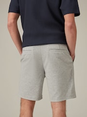Grey Smart Jersey Chino Shorts - Image 1 of 6