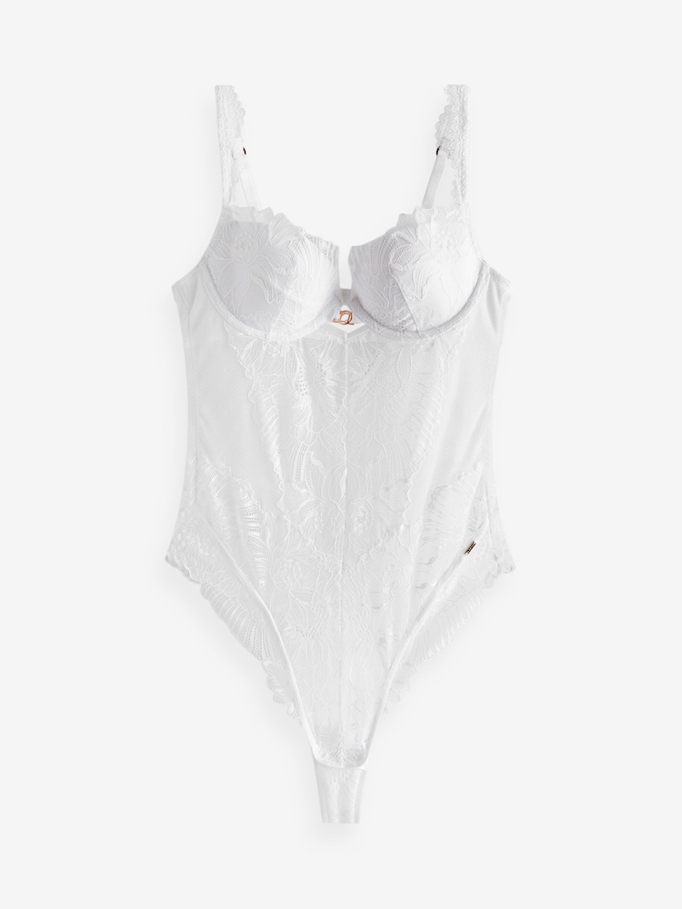 Lipsy Lace Bodysuit - Image 5 of 6