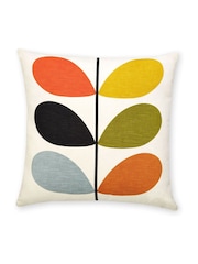 وسادة كرسي مزينة برسمة جذع نبات من القطن 100% من Orla Kiely - صورة 2 من 3
