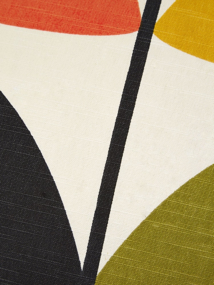 وسادة كرسي مزينة برسمة جذع نبات من القطن 100% من Orla Kiely - صورة 3 من 3