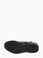 Gabor Zane Black Leather Fashion Ankle Boots - Image 4 of 4
