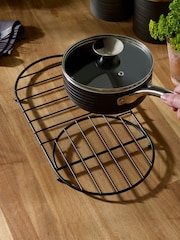 Black Large Bronx Wire Trivet - Image 3 of 5