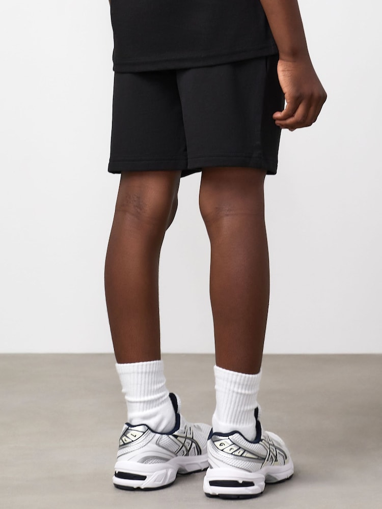 Gym King Black Victory Loopback Shorts - Image 2 of 4 Gym King Black Victory Loopback Shorts - Image 2 of 4