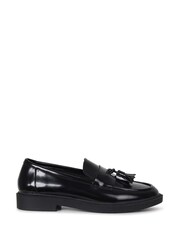 Linzi Black High Shine Rosalie High Shine Penny Loafers - Image 2 of 7