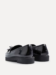 Linzi Black High Shine Rosalie High Shine Penny Loafers - Image 7 of 7