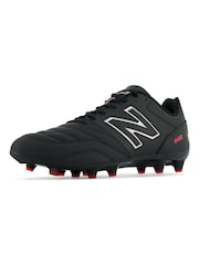 New Balance Black Mens 442 v2 Team Firm Ground Football Boots - Image 4 of 6