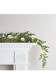 Lights4fun Green 15m Spring Flower Garland - Image 2 of 2