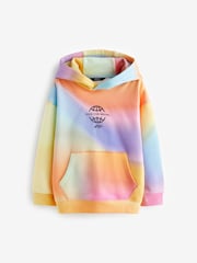 Multi 100% Cotton Digital Print Hoodie (3-16yrs) - Image 6 of 8