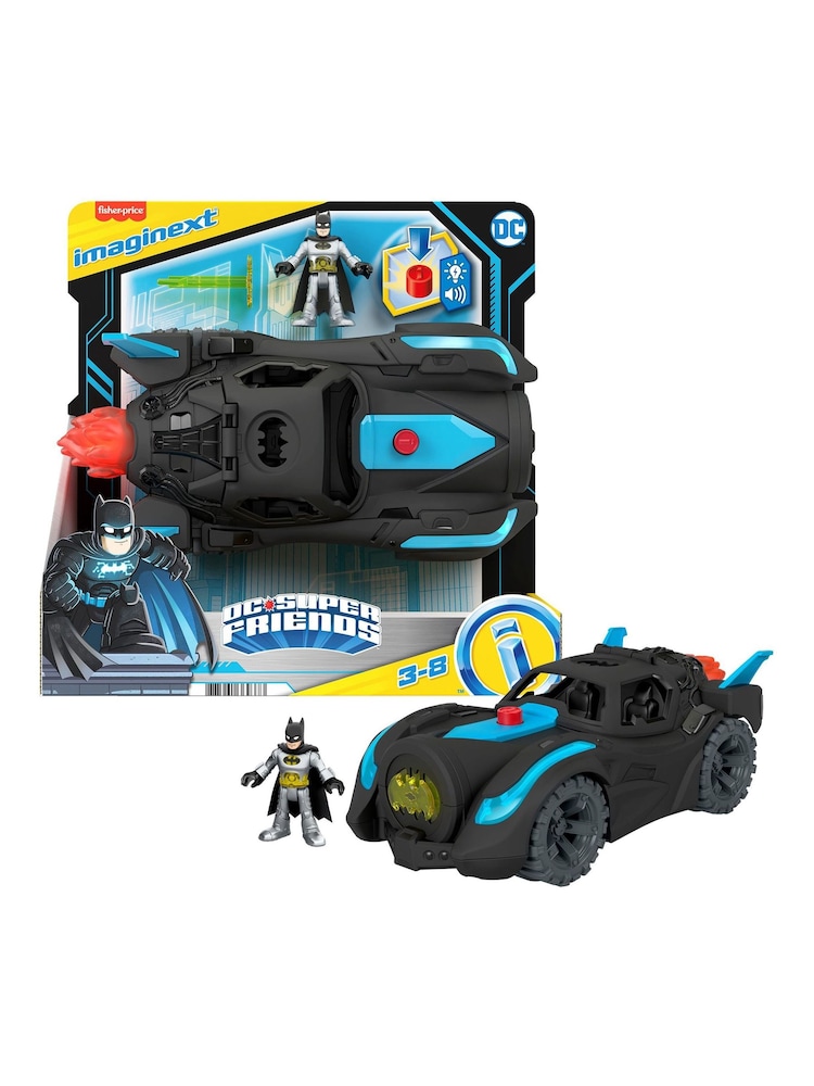 Imaginext DC Super Friends Batmobile - Image 2 of 4