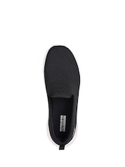 Skechers Black Go Walk Flex Ocean Sunset Trainers - Image 3 of 4