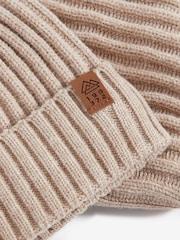 Neutral Knitted Snood and Hat Set (1-16yrs) - Image 4 of 4