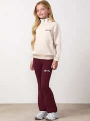 Gym King Red Script Flared Leggings - Image 1 of 4