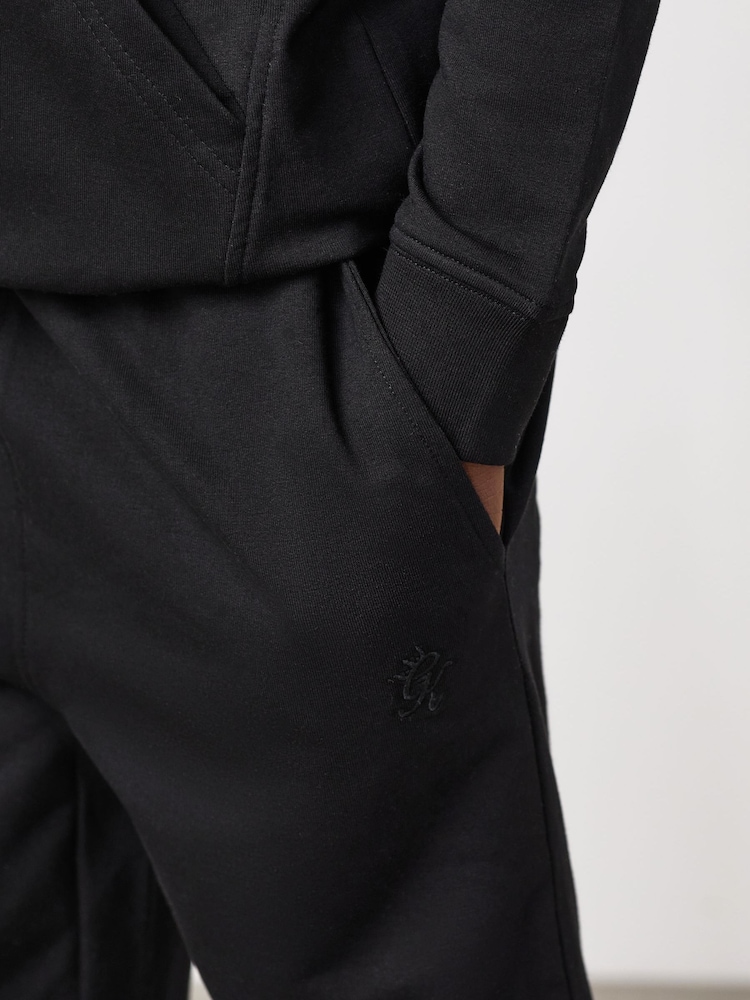 Gym King Black Victory Loopback Joggers - Image 4 of 4 Gym King Black Victory Loopback Joggers - Image 4 of 4