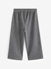 Charcoal Grey Ribbed Wide Leg Trousers (3mths-7yrs) - Image 6 of 7