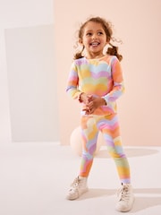 Rainbow Rib Jersey Leggings (3mths-7yrs) - Image 1 of 7