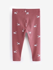Rot, Hund - Gerippte Jerseyleggings (3 Monate bis 7 Jahre) - Bild 7 von 8