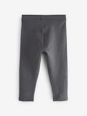Charcoal Grey Pumpkin Embellished Leggings (3mths-7yrs) - Image 6 of 7